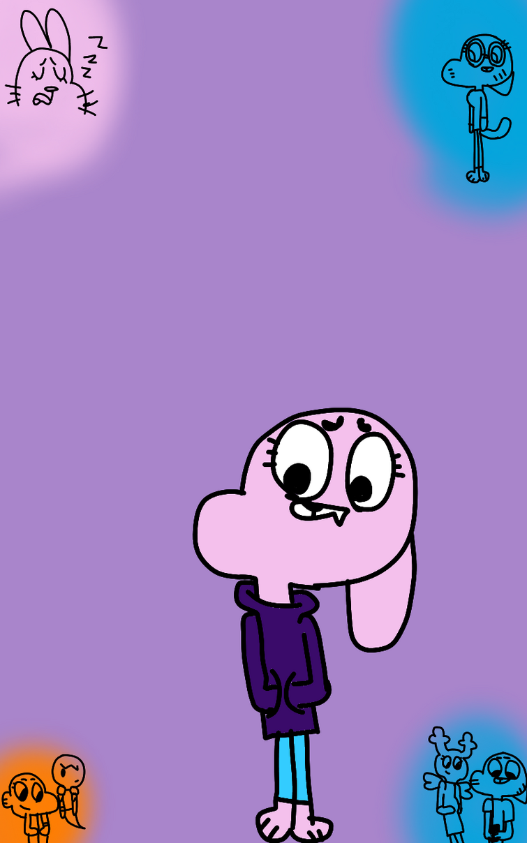 Gumball and Penny wallpaper  The amazing world of gumball, Cartoon  wallpaper iphone, Gumball