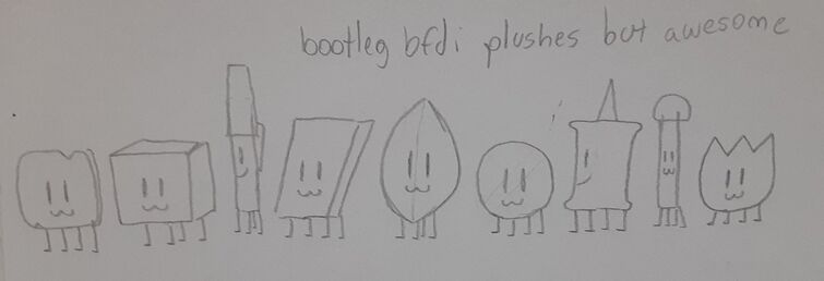 Bootleg bfdi characters