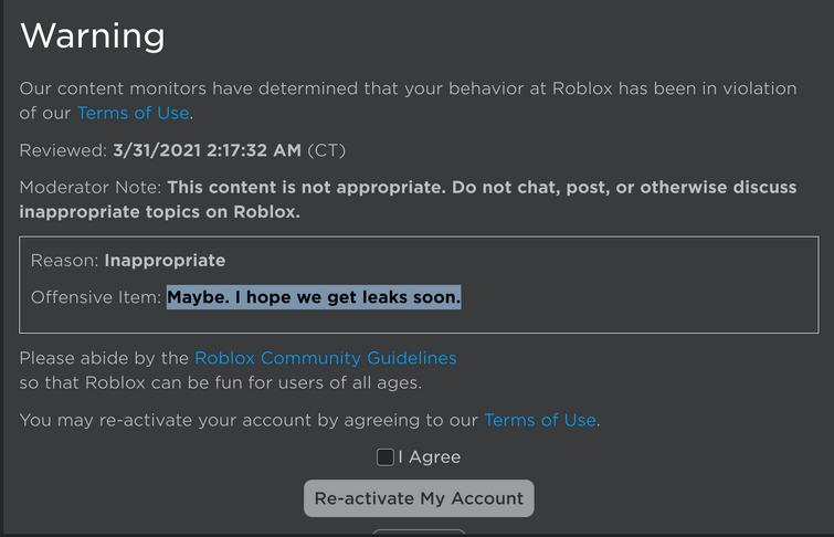 My recent experience with Roblox Support after losing roughly