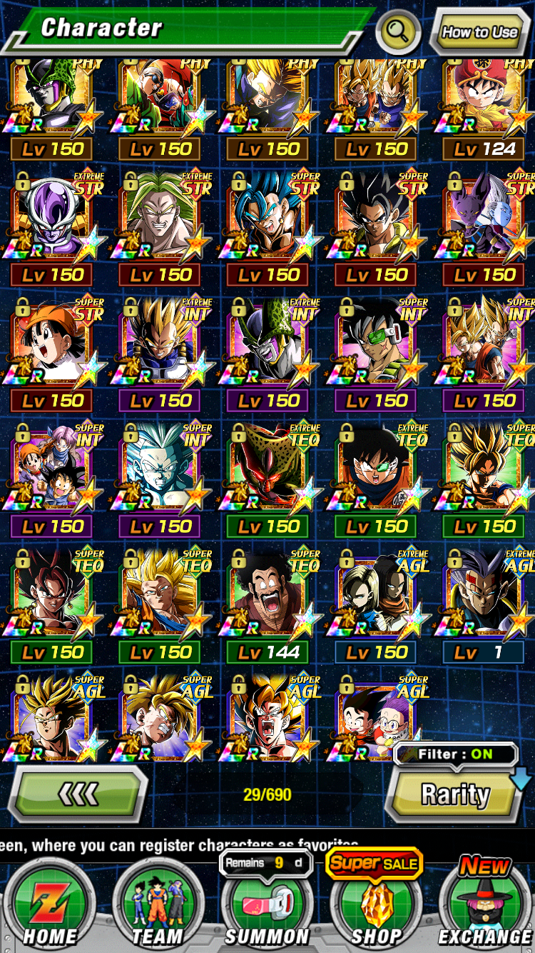 My current LRs as a F2P Fandom