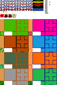 Arcade - Rally-XNew Rally-X - General Sprites.png