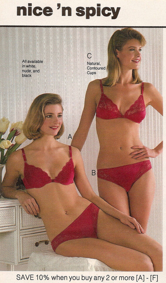 Womens' underwear 1981, 80's Wiki