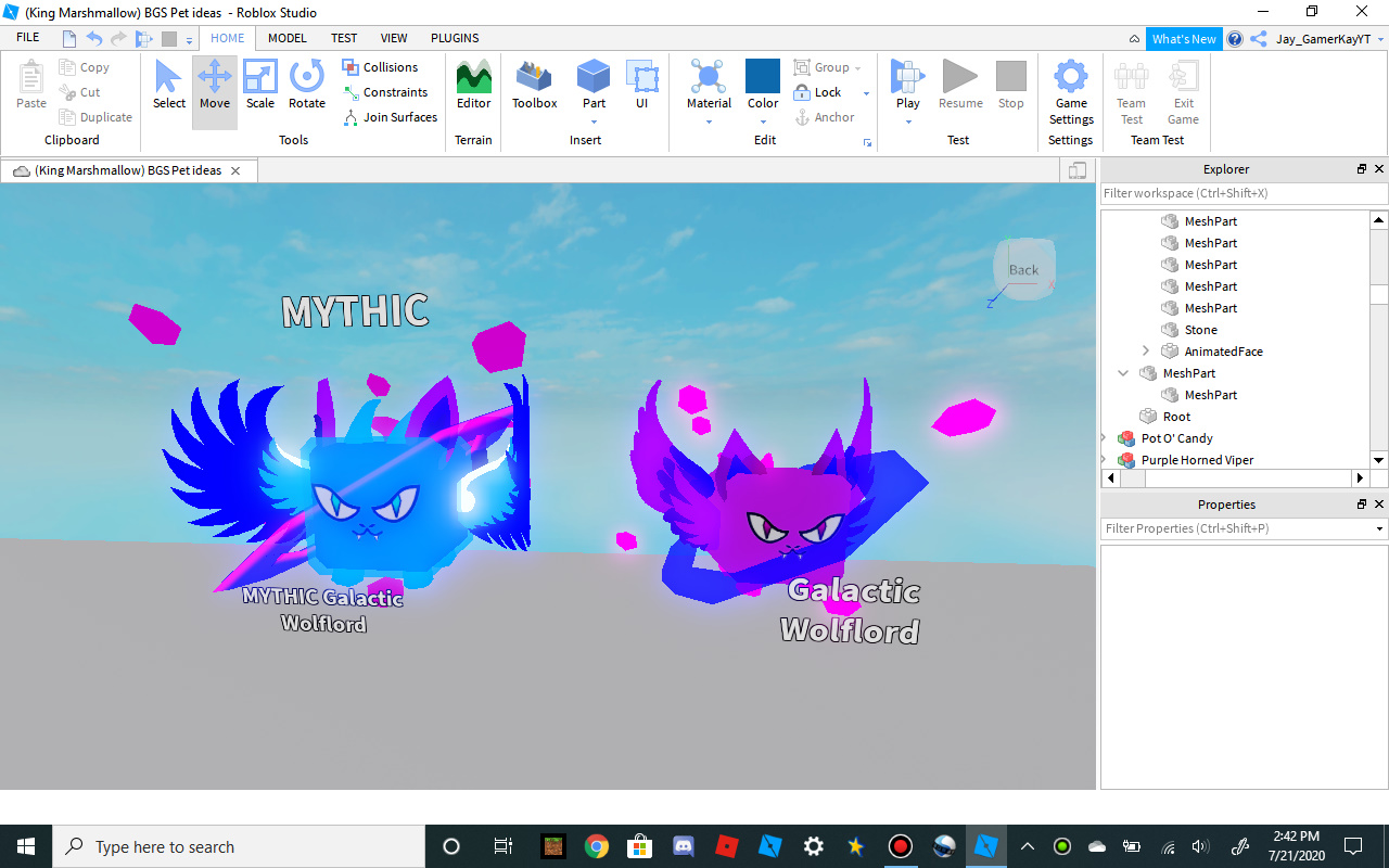 how to make a pet in roblox studio 2019