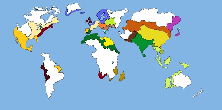Alternative World Map Fandom - 755