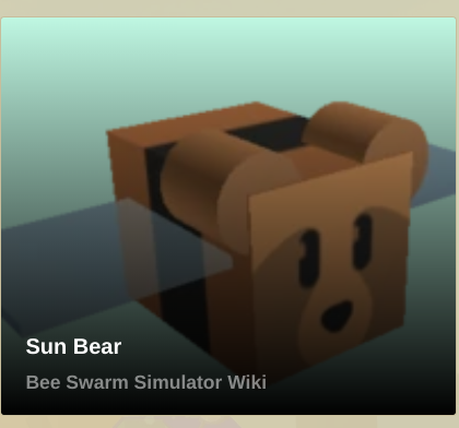 Discuss Everything About Bee Swarm Simulator Wiki Fandom - roblox bee swarm simulator all sun bear quests