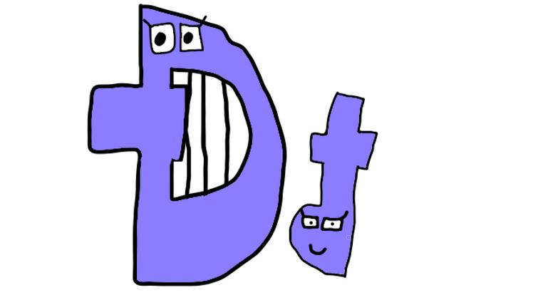 Đ (D with stroke), Fanon Alphabet Lore Wiki