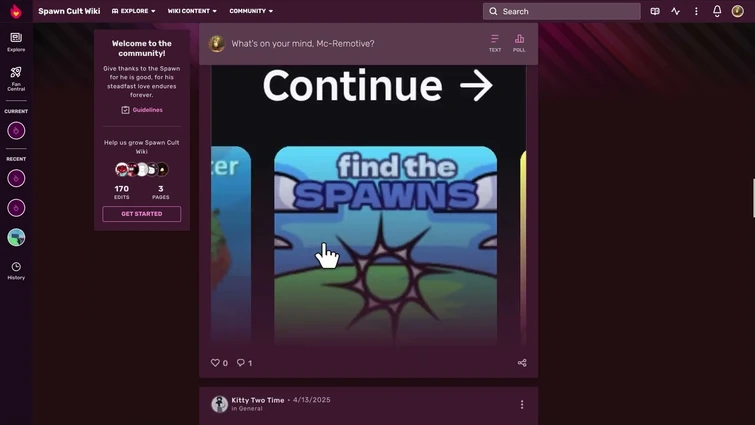 Okay...so...the Sapwn Cult Wiki exists... | Fandom