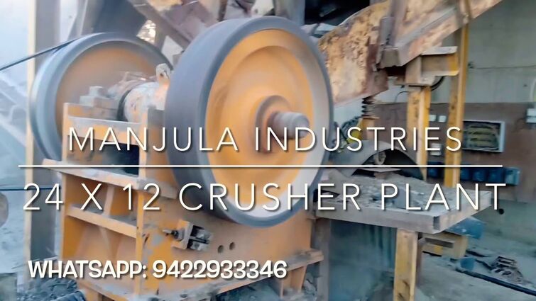35 TPH (24 x 12) Stone Crusher Plant By Manjula Industries, Beed, Maharashtra (Laxman Stone Cruhser)