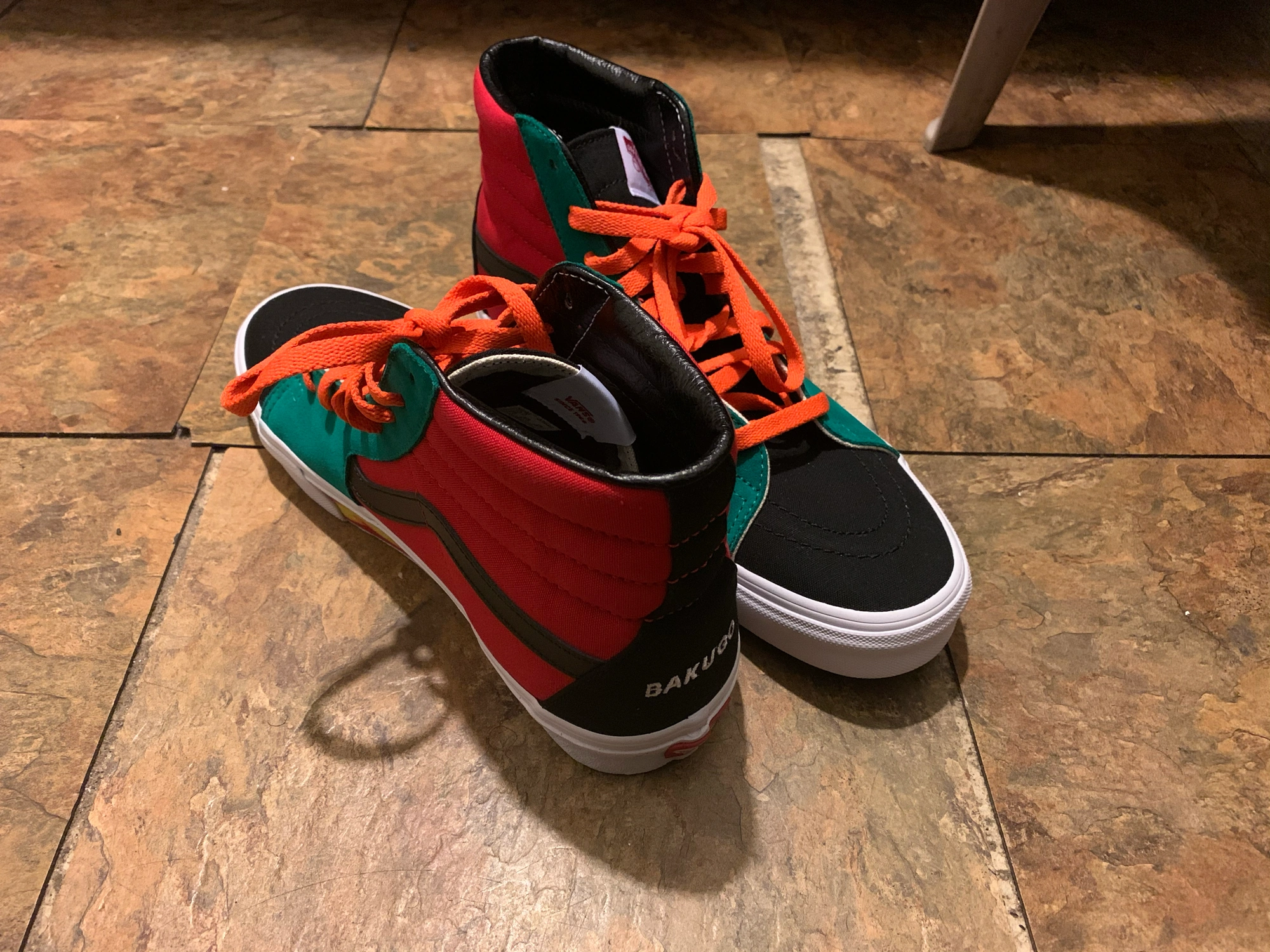 custom bakugou shoes