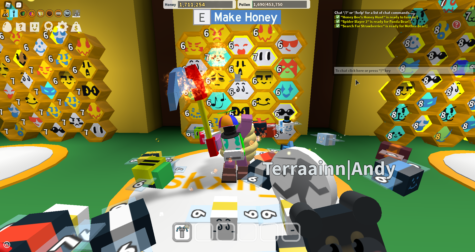 Discuss Everything About Bee Swarm Simulator Wiki Fandom - new cub console cub buddy bee swarms bear helper roblox bee swarm simulator