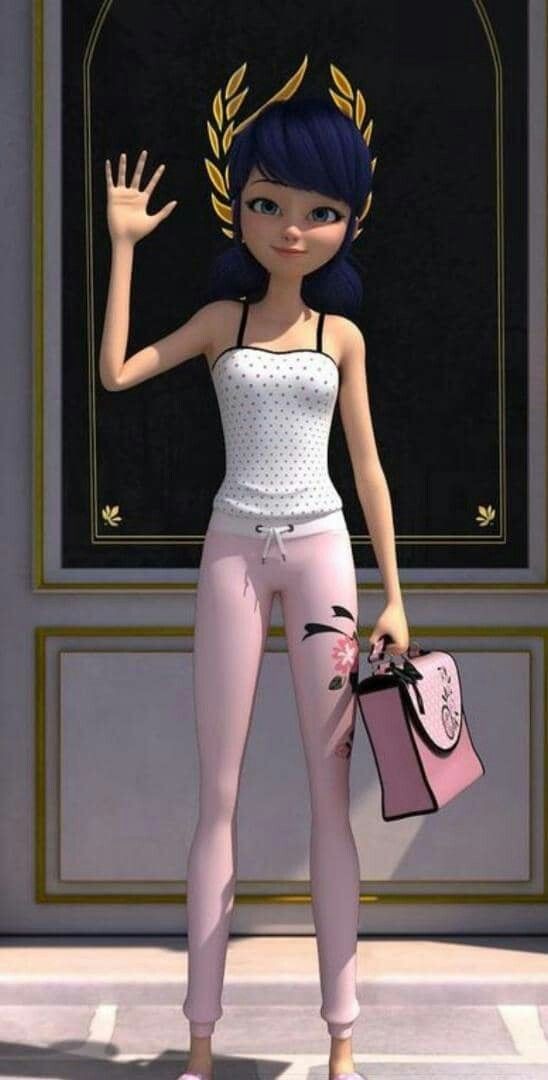 Marinette in her pajamas hotsell
