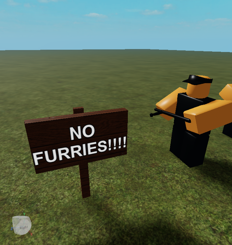 no it's not a furry, no it's not emo, you judges are allowed :  r/RobloxAvatars