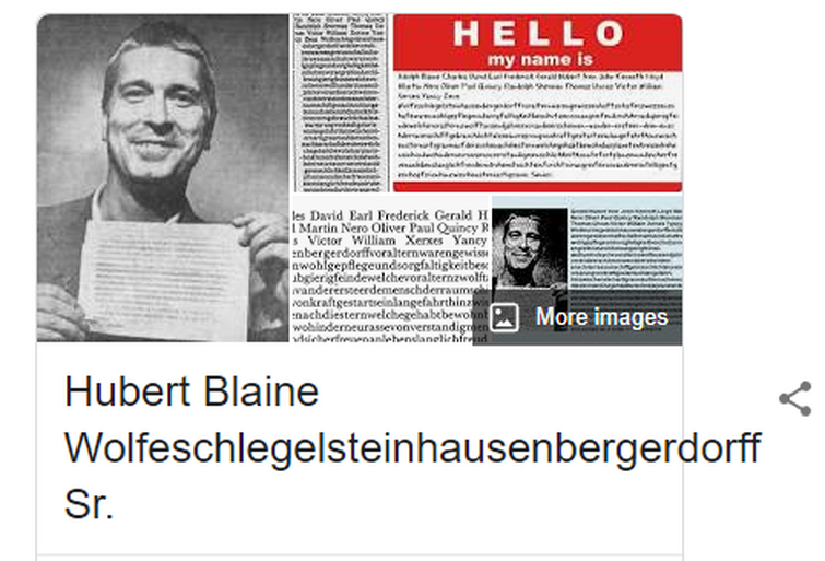 Hubert Blaine Wolfeschlegelsteinhausenbergerdorff Sr. Fandom