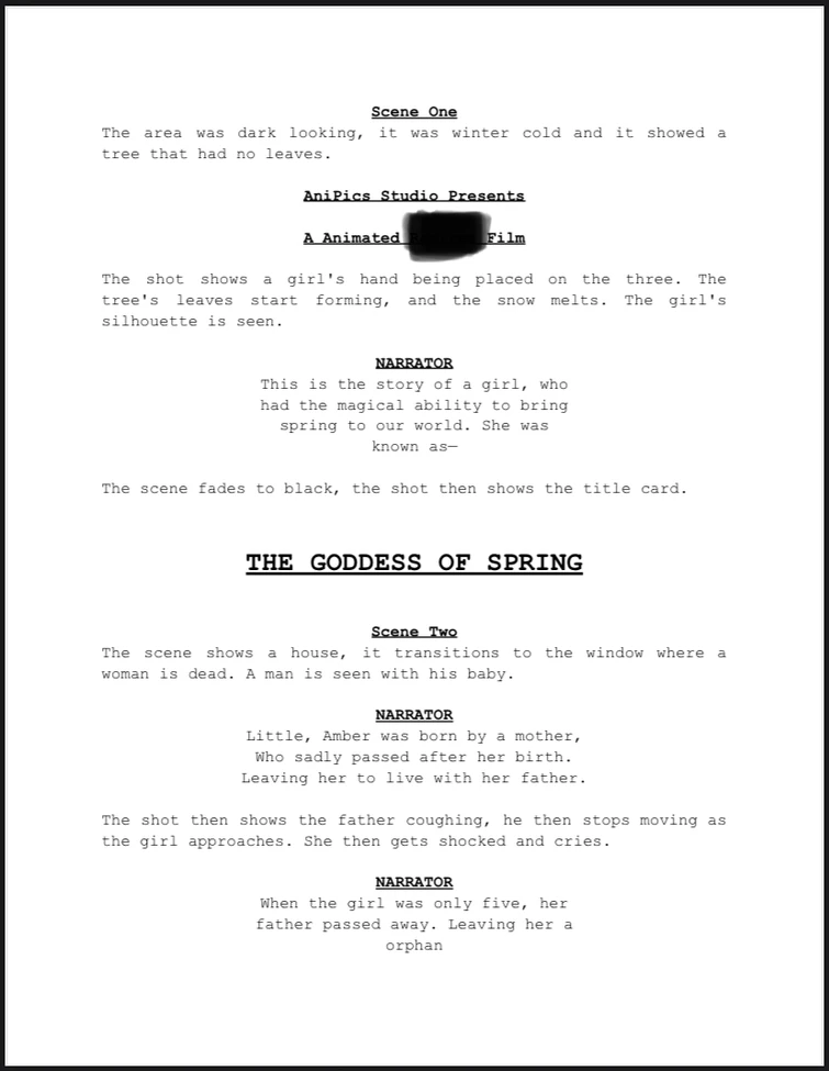Here is a script | Fandom