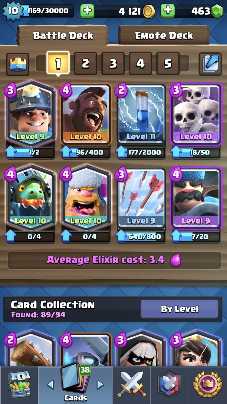 Clash Royale BEST ARENA 6 - ARENA 13 DECKS