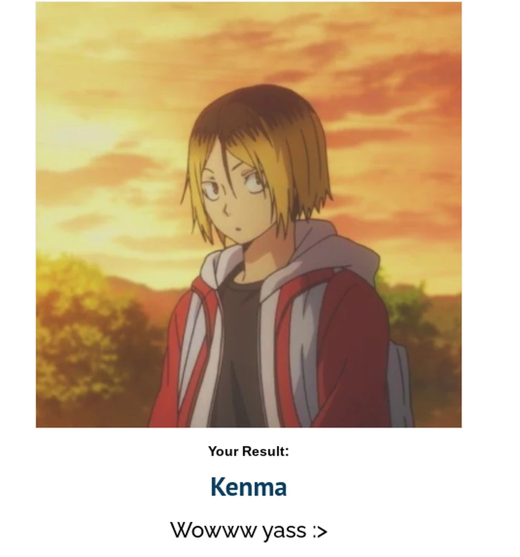 I Took A Which Haikyuu Character Likes You Test- | Fandom