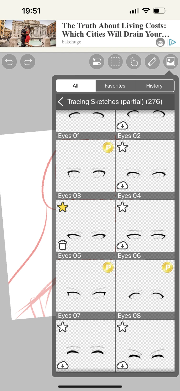 HELLO???IBIS PAINT X UPDATED WITH THE TRACING SKETCHES? Fandom