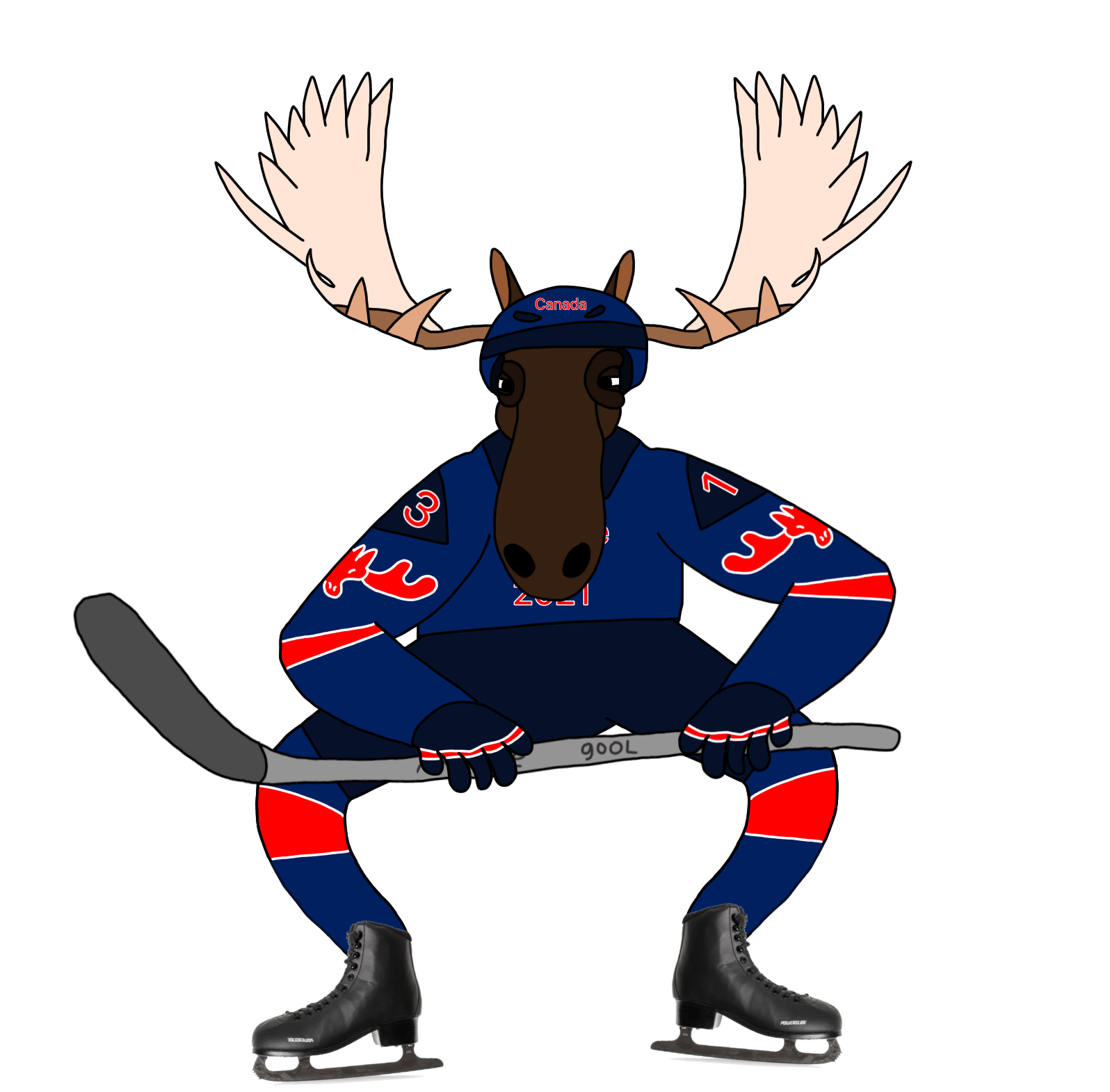 Canada Moose in my style | Fandom