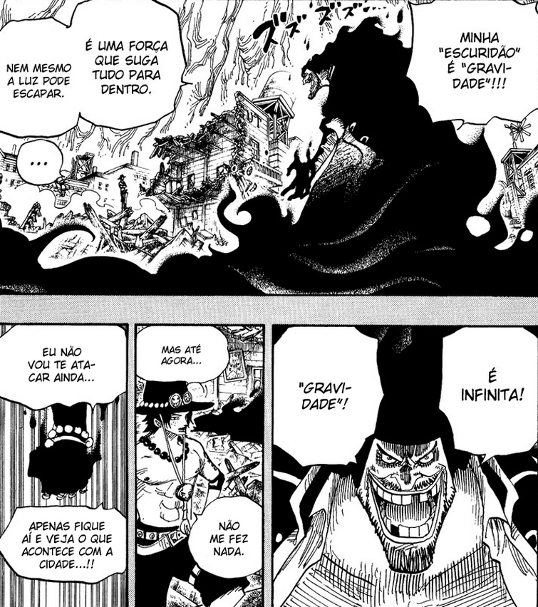 Vivre Card de Barba Negra traduzido. - One Piece Debates