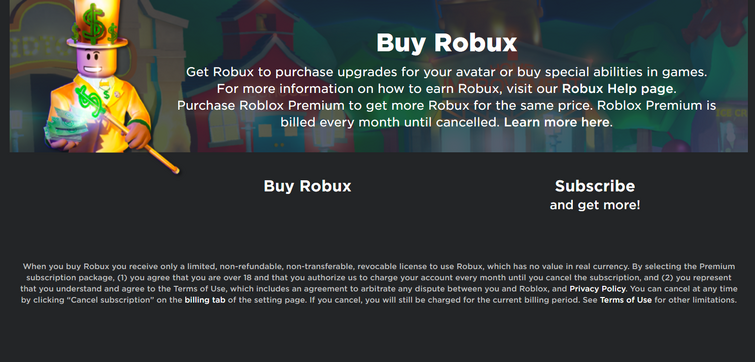 Helpppppp I Can T Buy Robux For Some Reason Fandom - www roblox com to purchase more robux