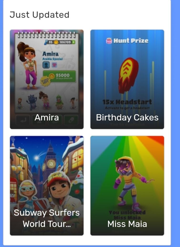 User blog:Miss Maia and Amira Subway Surfers/Subway Surfers - All