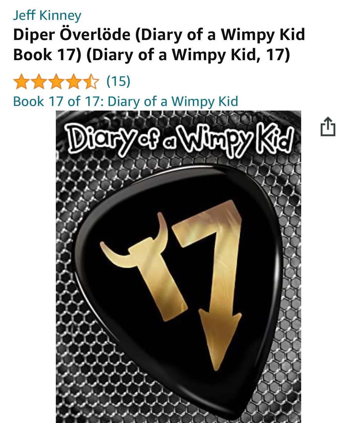 Diary of a Wimpy Kid: Diper Överlöde (Diary of a Wimpy Kid Book 17