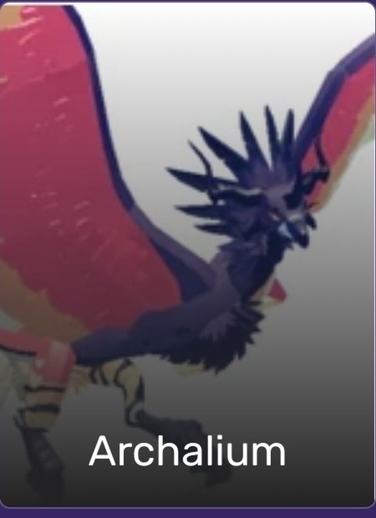 Is Archalium redesign just an angel sang?