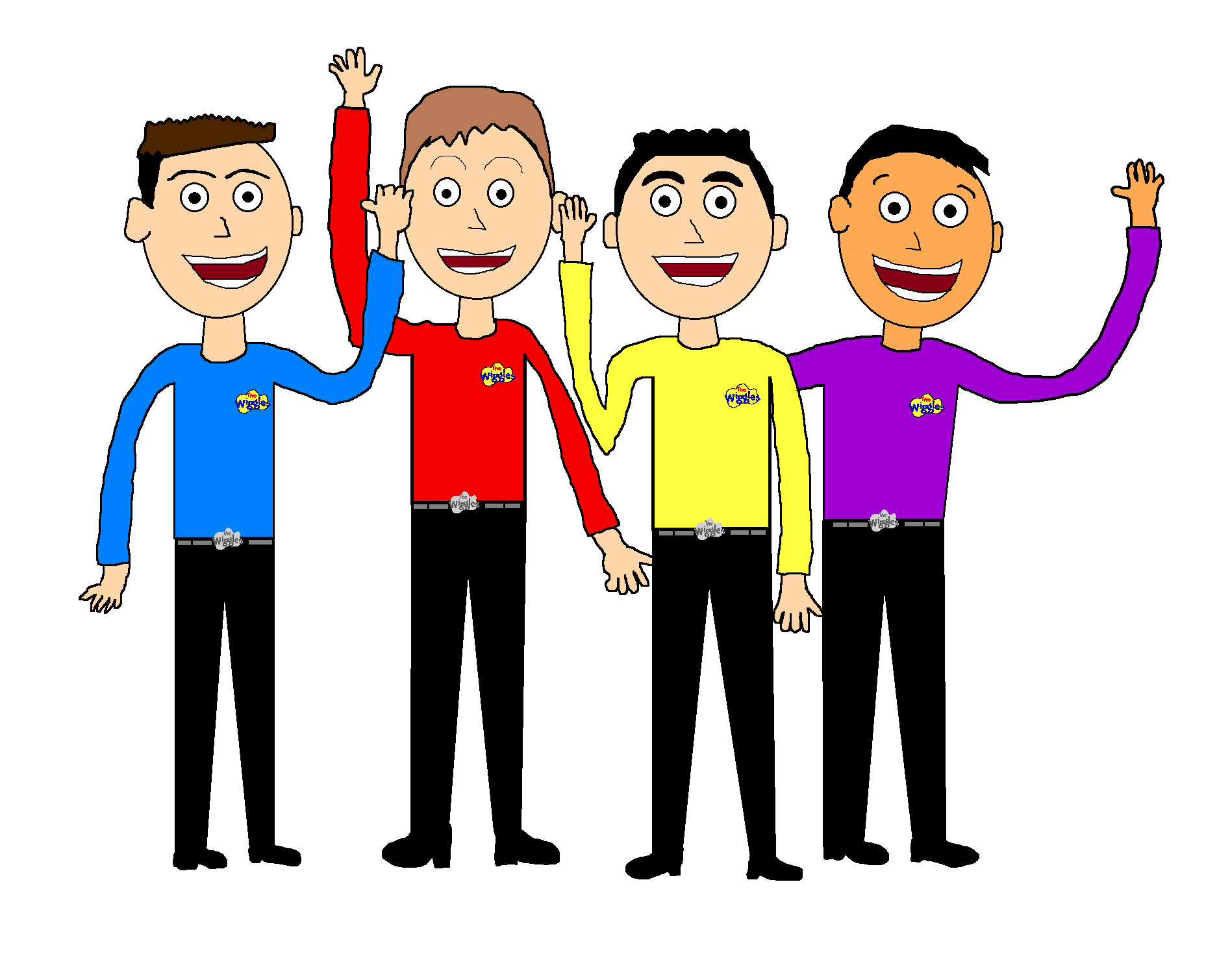 My Cartoon Illustration Of The Wiggles Fandom