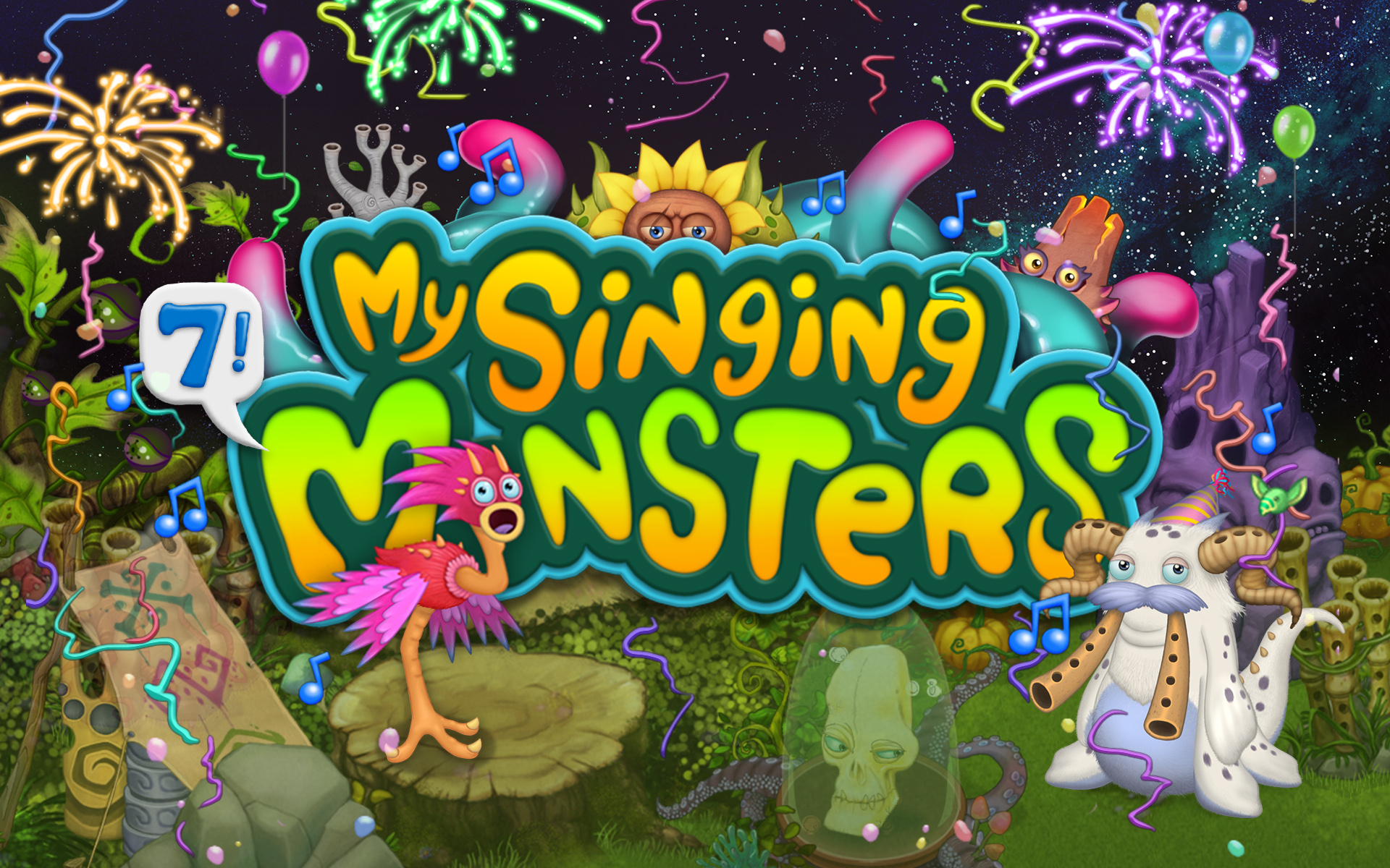 Rules 34 my sing monsters. Поющие монстры. Загрузочный экран Мои Поющие монстры. Мои Поющие монстры день рождения. Новогодние Поющие монстры.