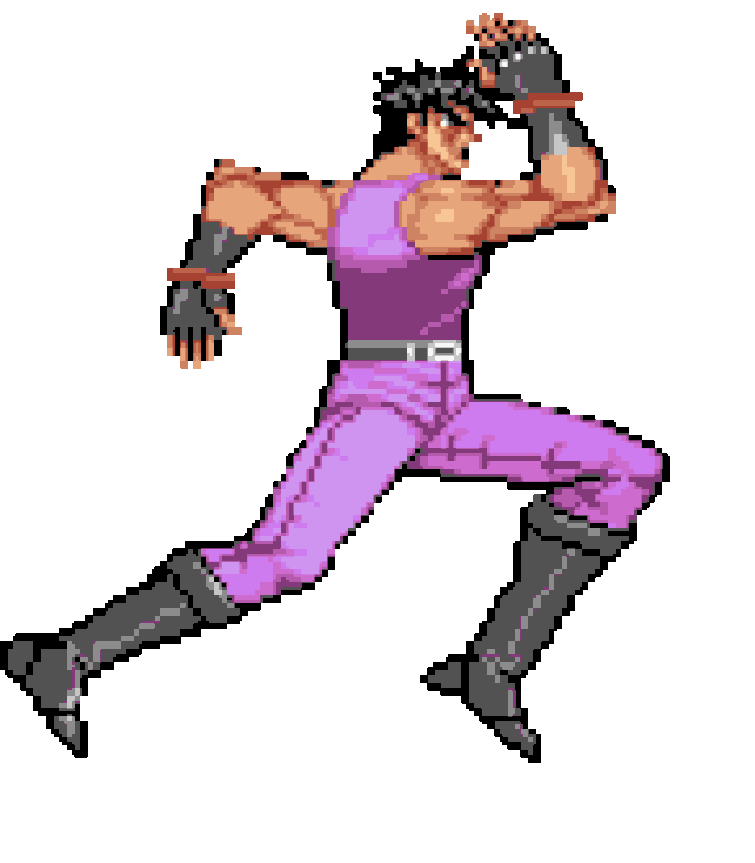 Рисуем мультфильмы 2 джоджо пиксельные спрайты