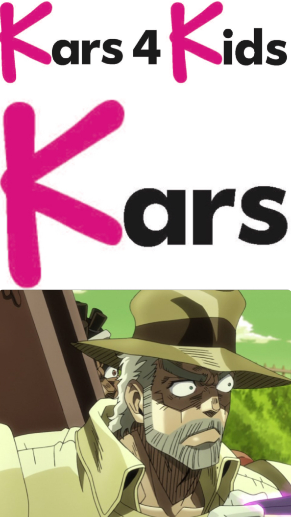 A Meme I Made In 5 Mins Fandom - kars roblox avatar