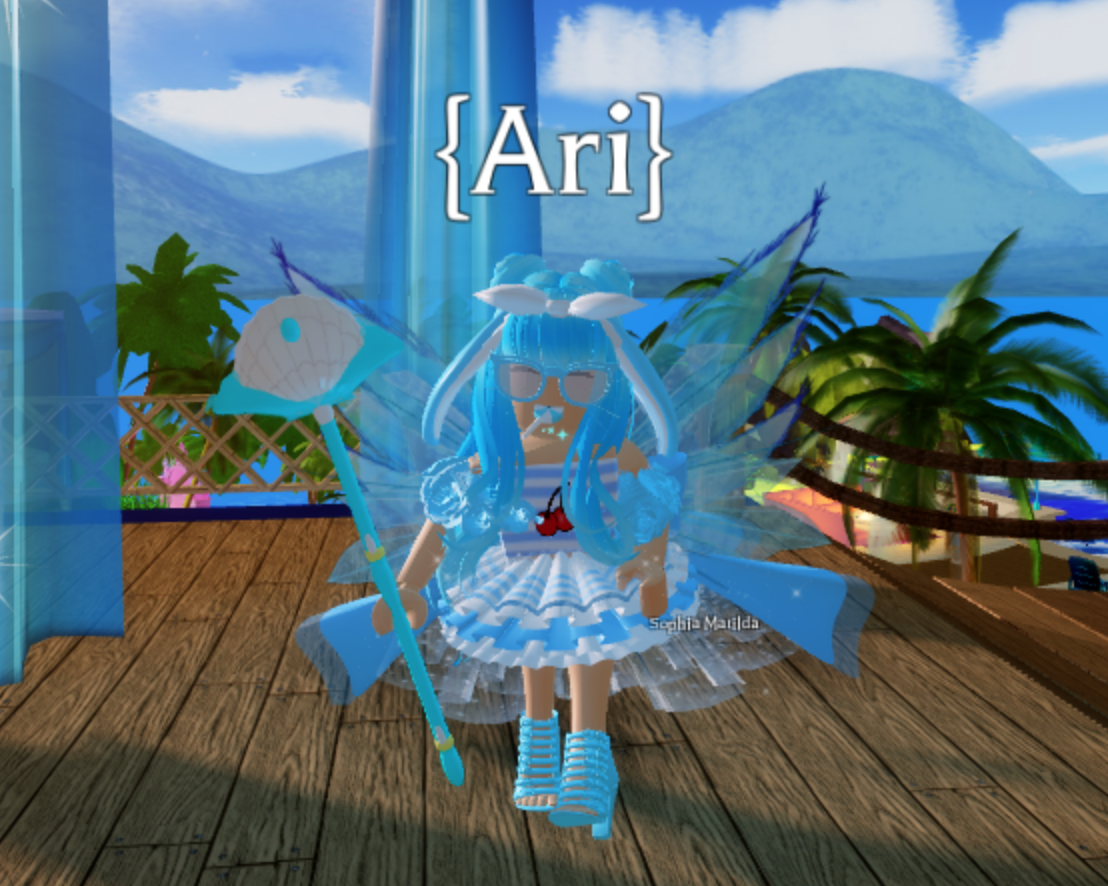 This outfit was for the"Blue Bliss" Pageant motion :3 What do you guys