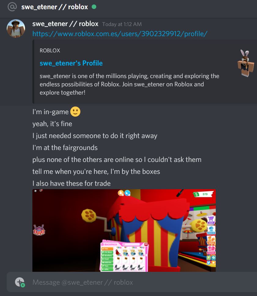 Me Messing With Discord Scammer Fandom - roblox discord fr