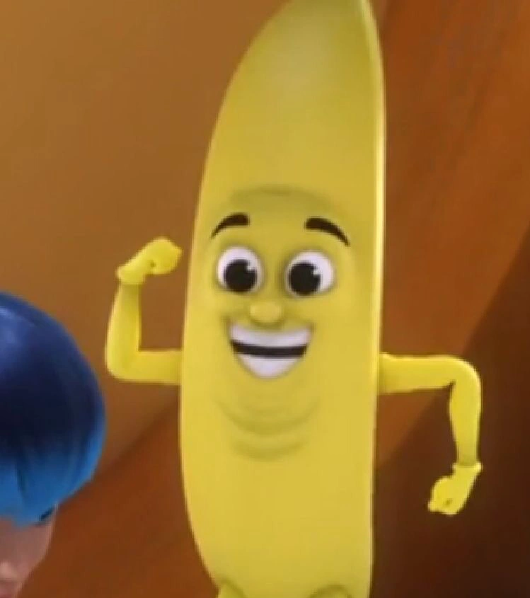 Mr banana smiling(?) to brighten up your day Fandom
