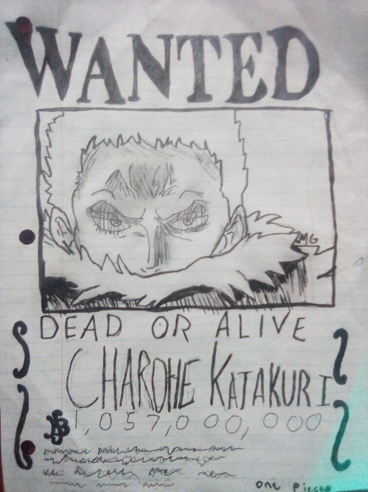 Get your own One Piece Wanted Poster - Draw Me Manga