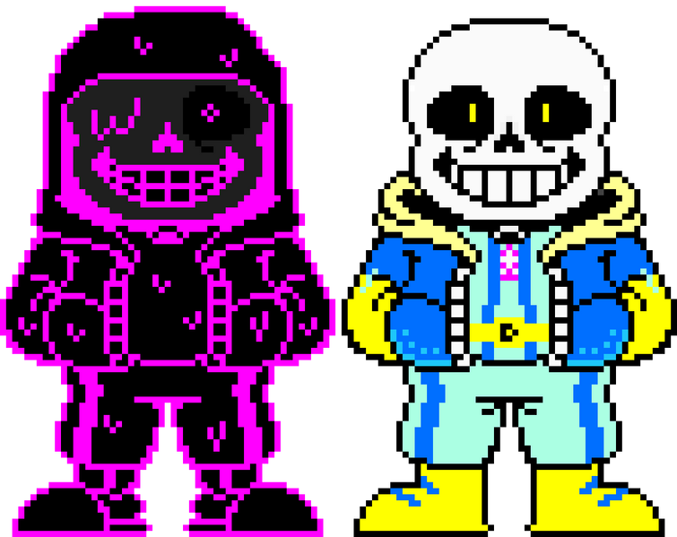 My Art (mostly Undertale) - Gaster Sans (Pixel art) - Wattpad