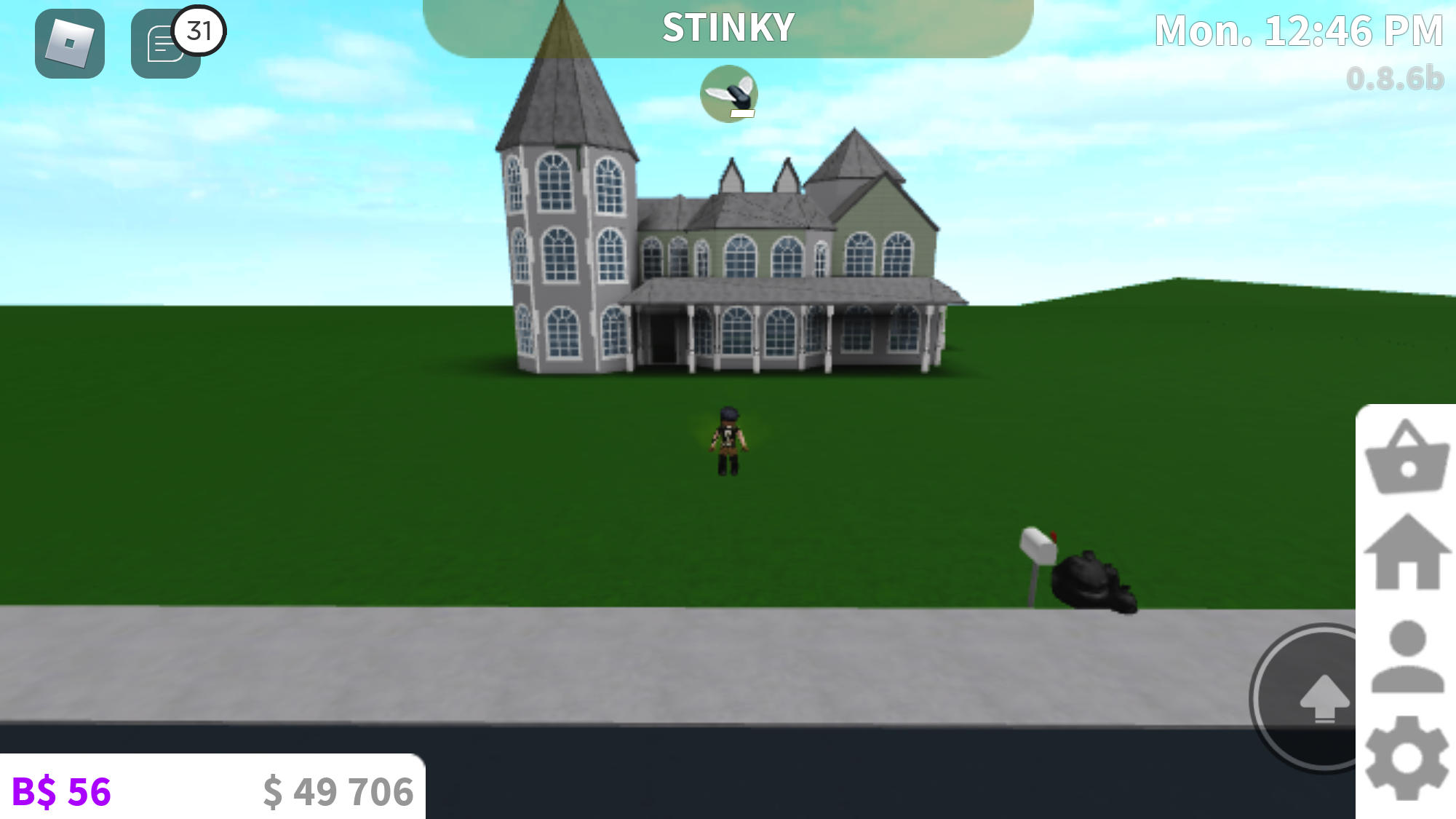 Bloxburg Castle Exterior