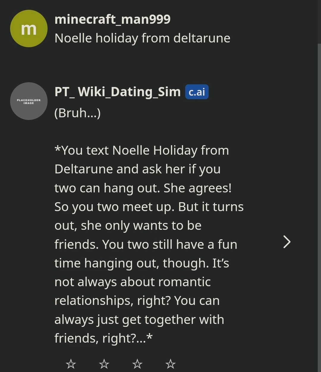 I love the dating Sim bot | Fandom