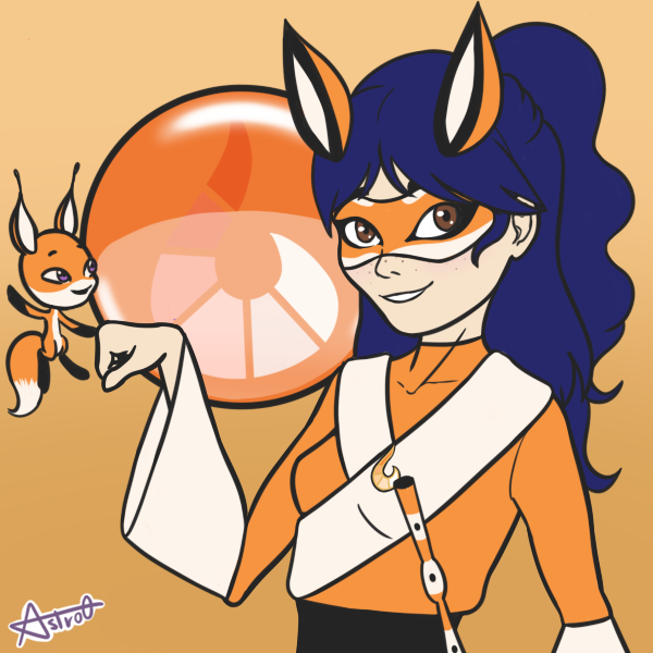 Kagami With the Fox Miraculous | Fandom