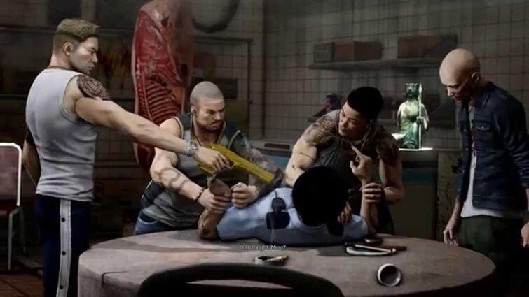 Sleeping Dogs: Conroy and Winston think Wei is a cop!