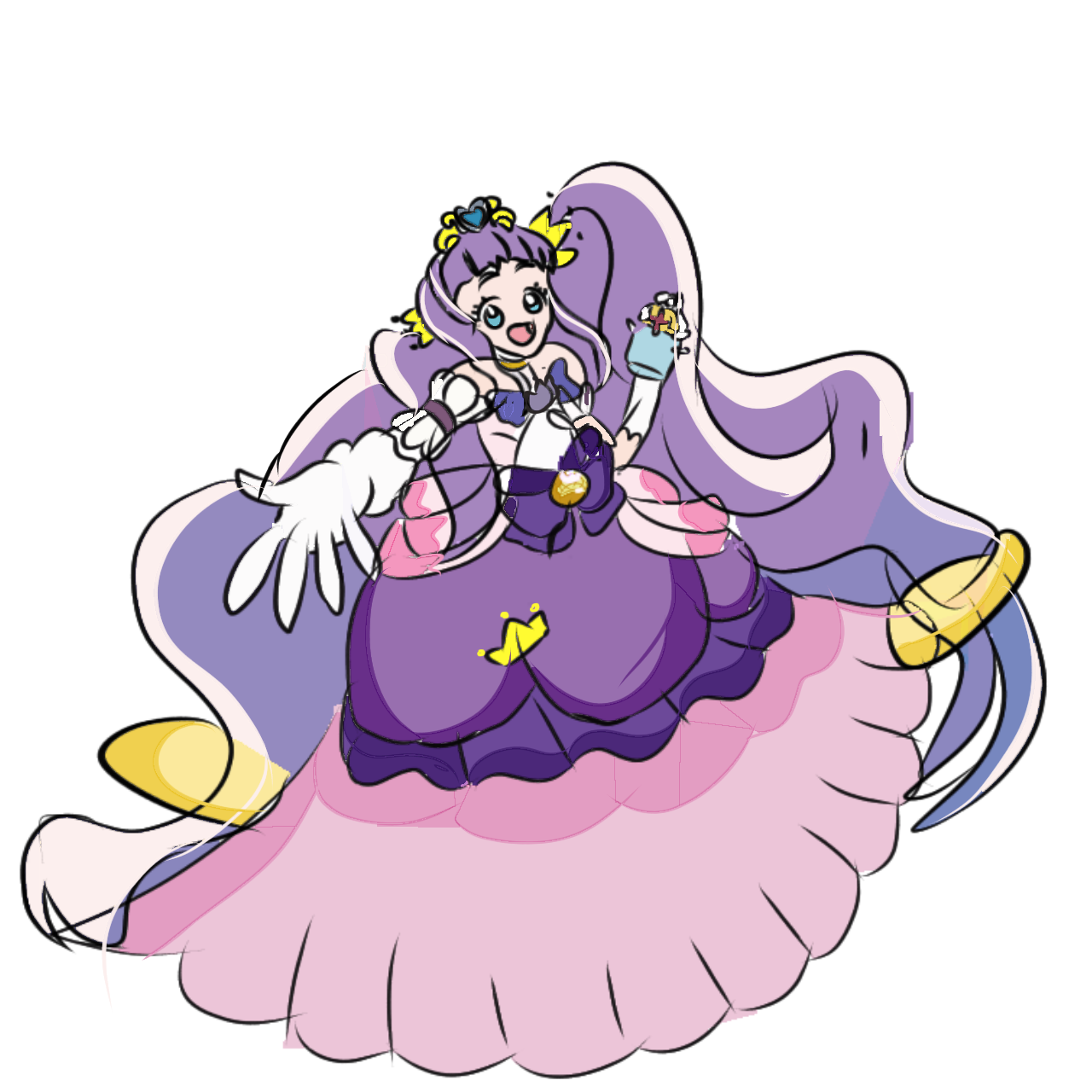 Cure Majesty, Go Princess Style | Fandom