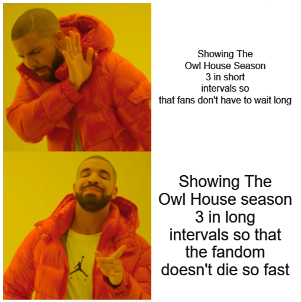 Made a meme about the final episodes not coming out until next year Fandom