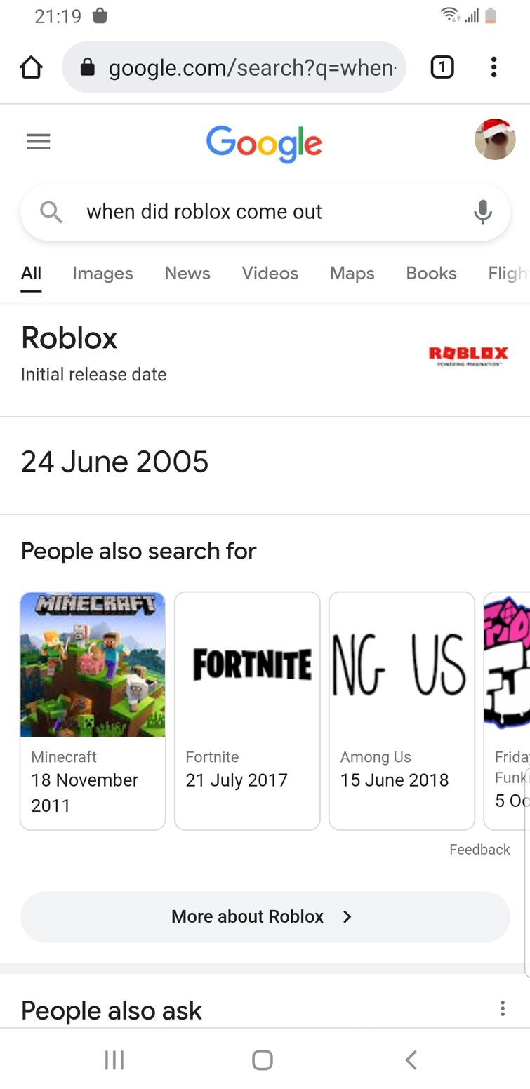 When did Roblox come out?