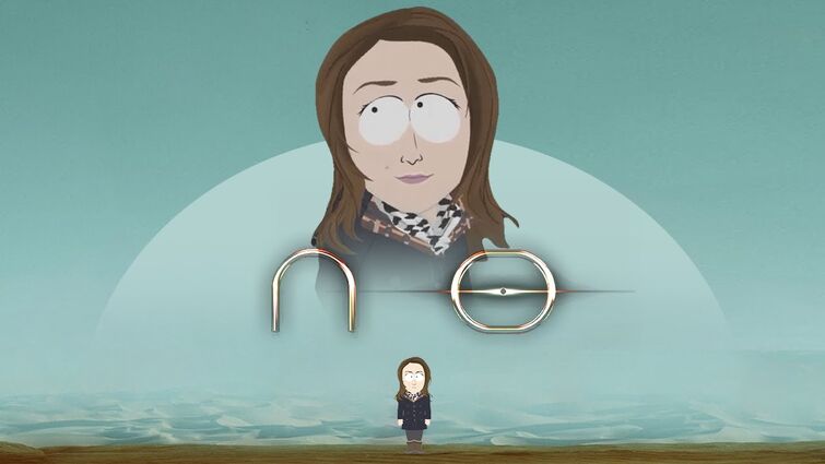 Dune but Natalie Portman refuses to take the Gom Jabbar