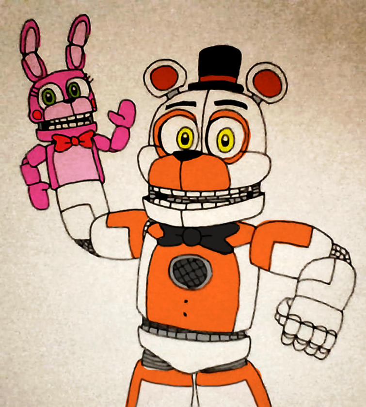 FNAF: SISTER LOCATION — Secret blueprint files for Molten Freddy  (Ennard)