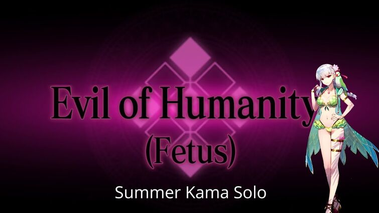 [FGO NA] Beast III/R Fight (Fully Nerfed) — Summer Kama Solo