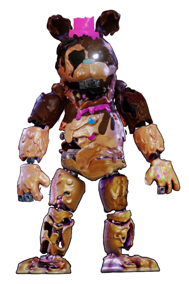 Melted chocolate freddy | Fandom