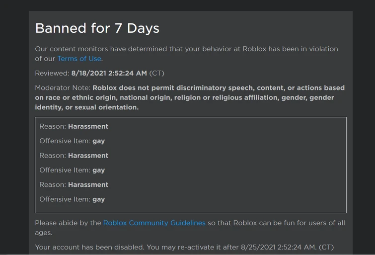 Roblox Moderation As Its Finest | Fandom