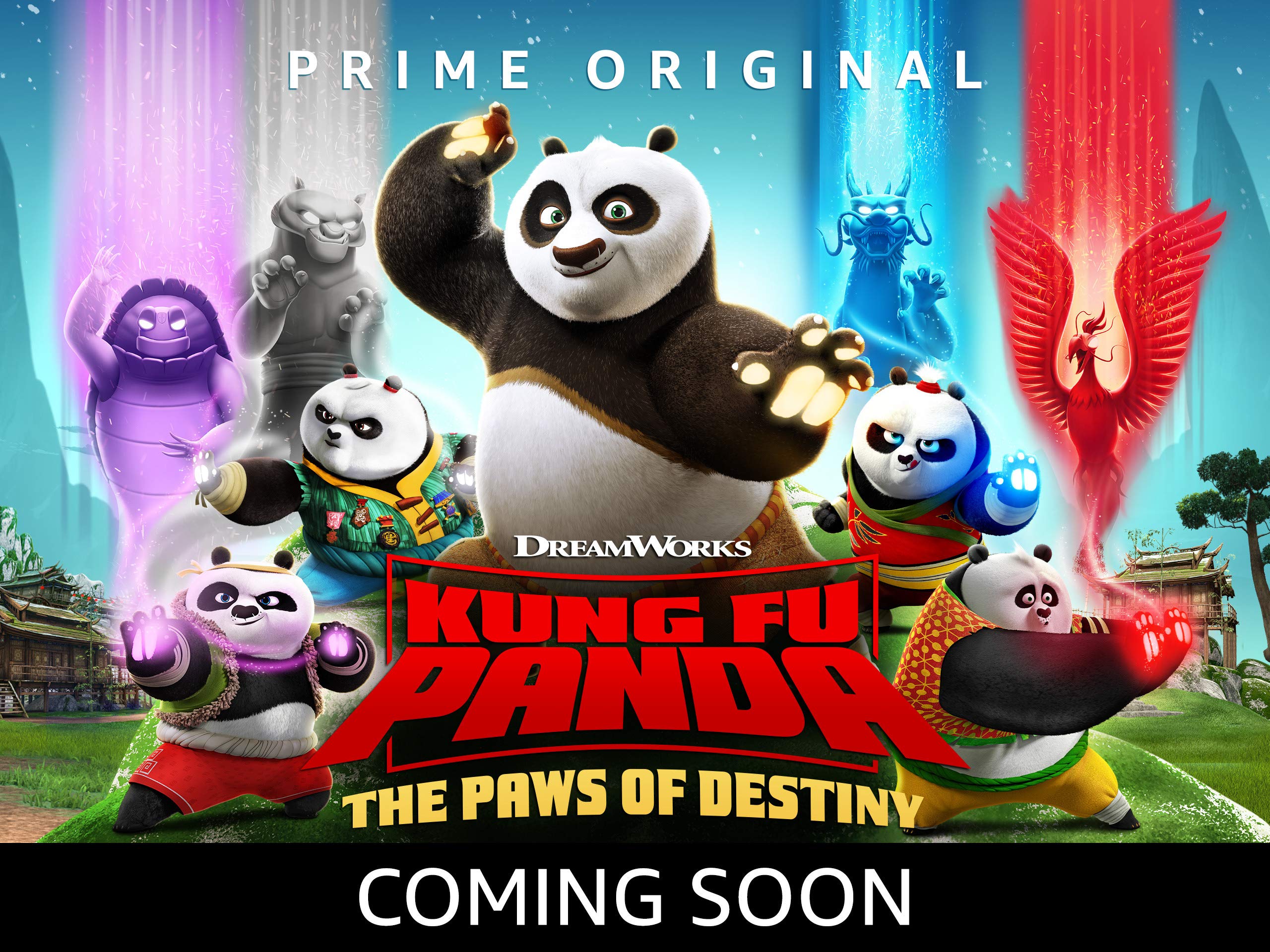 Kung Fu Panda The Paws of Destiny (2018) S01 [E01-13] WEB-DL 720p HEVC [Hindi + English] x265 200MB Per EP