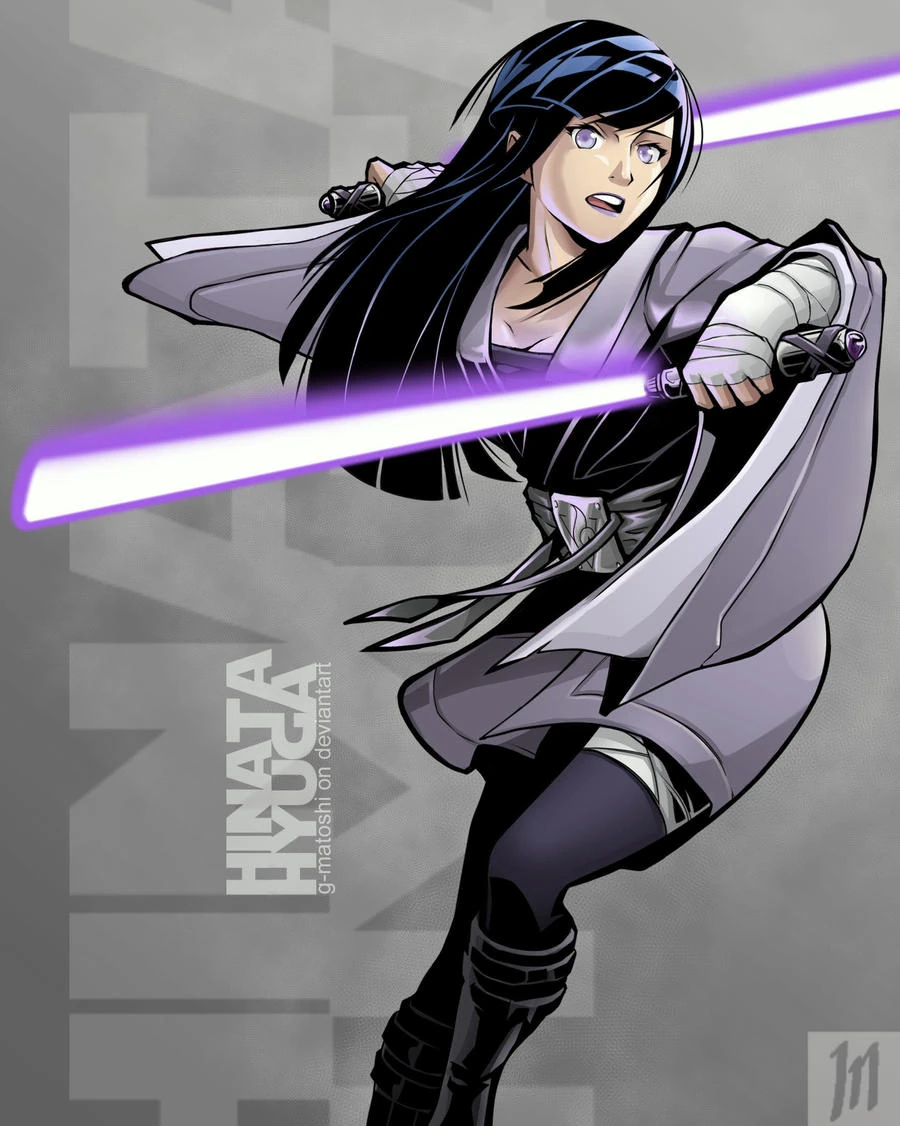 A Naruto character with a lightsaber Fandom